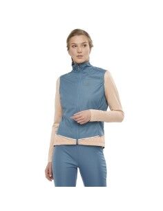 Gilet da corsa Salomon Light Shell W Azzurro Chiaro 2