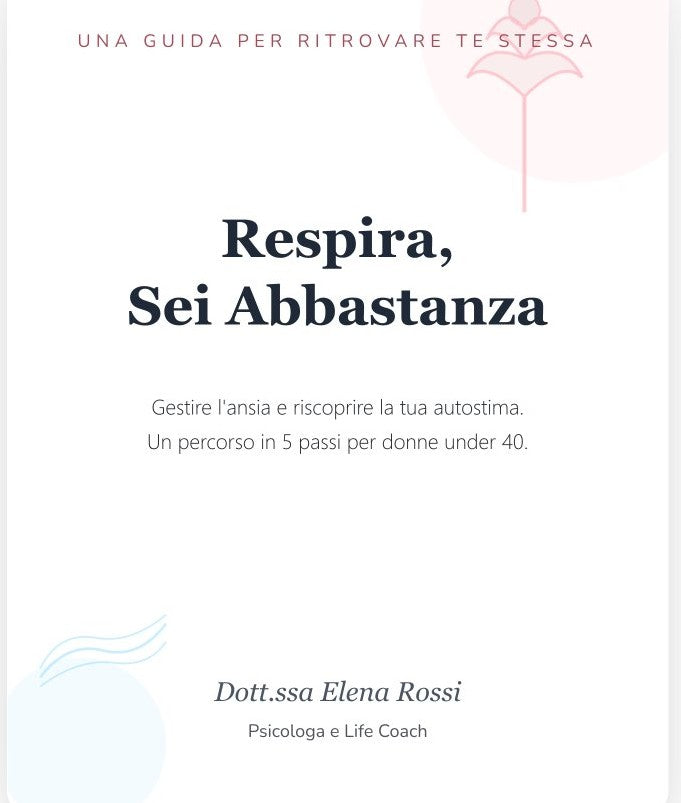 Respira, Sei Abbastanza