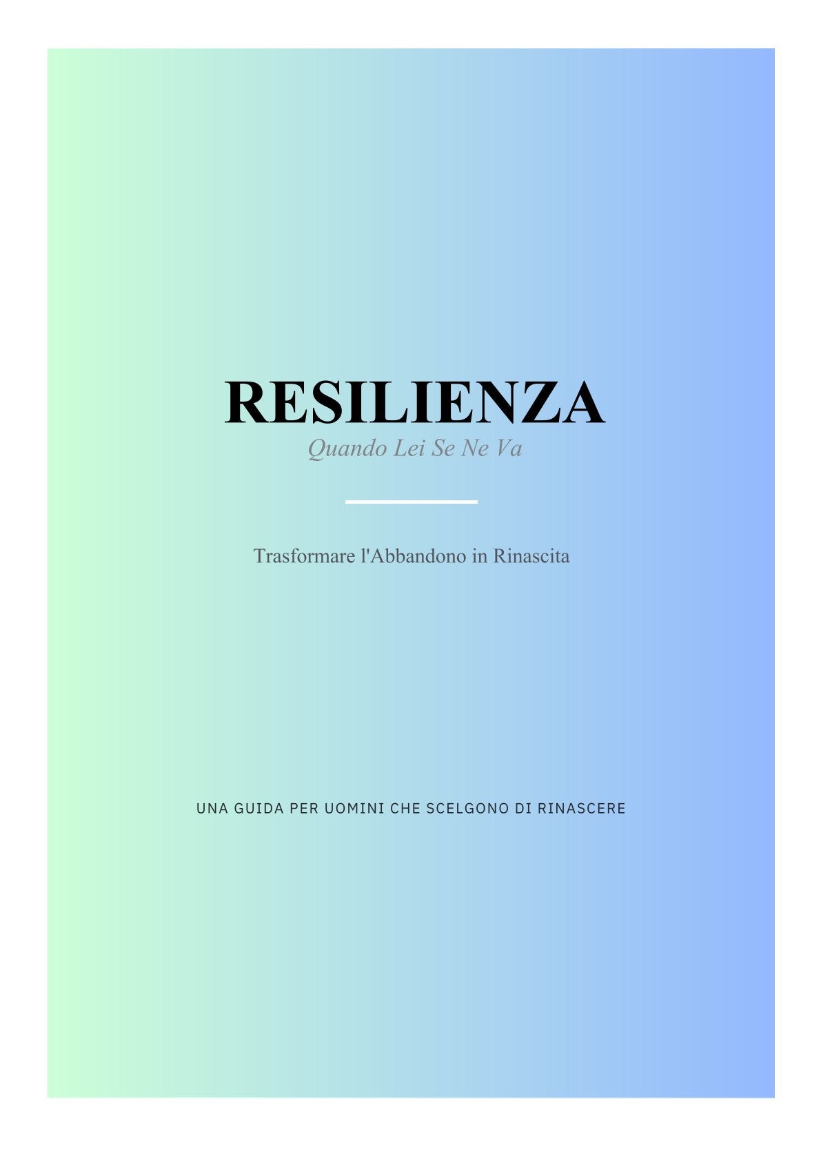 RESILIENZA